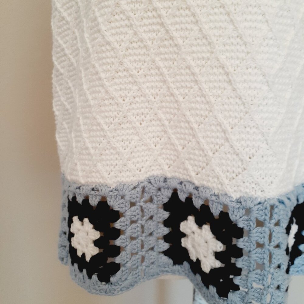 Splendid Sonia Crochet Sweater Tank NWT - Picture 4 of 13